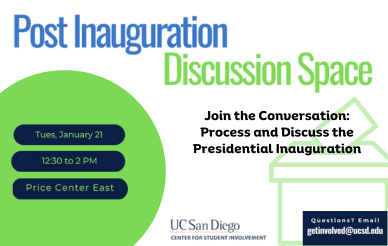 Join the Conversation: Process and Discuss the Presidential Inauguration